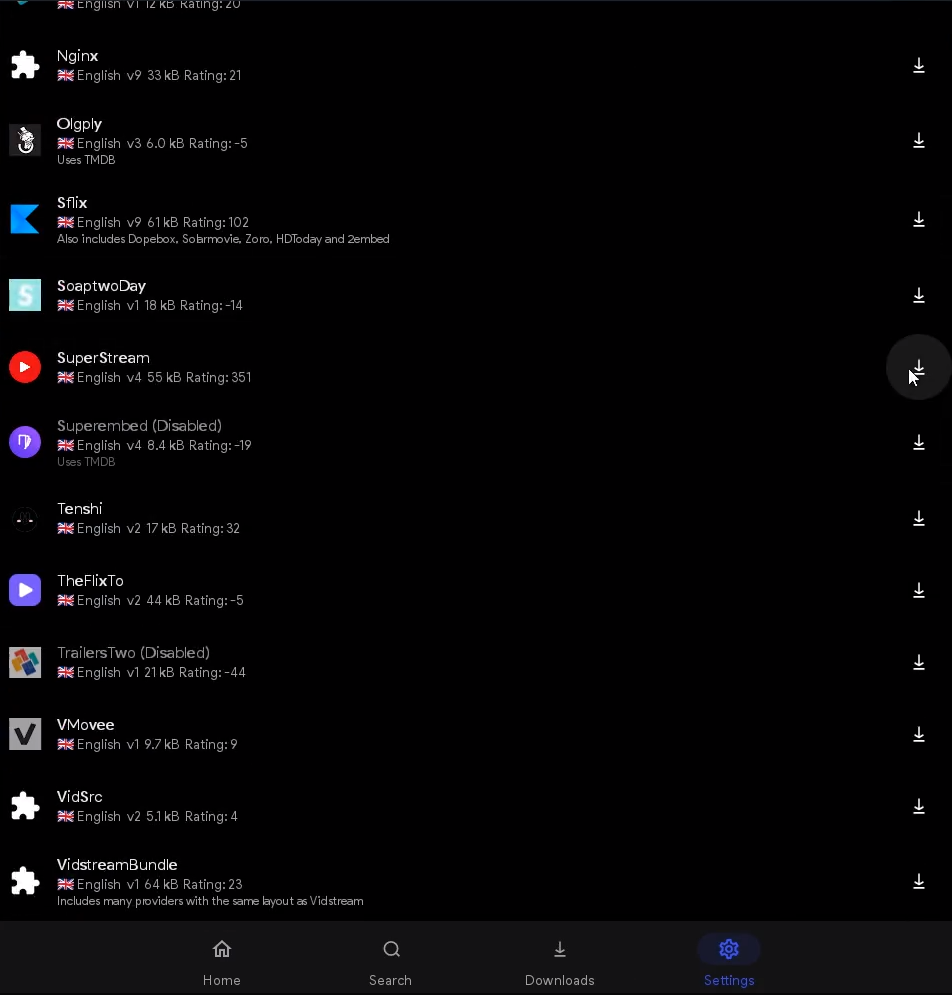 Superstream Extension for Cloudstream